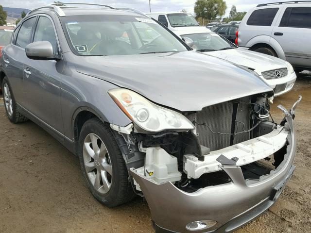 JNKAJ09F78M353489 - 2008 INFINITI EX35 BASE GRAY photo 1