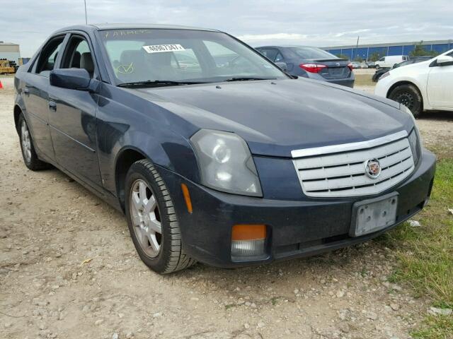 1G6DM57T860213633 - 2006 CADILLAC CTS BLUE photo 1