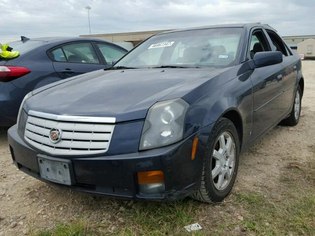 1G6DM57T860213633 - 2006 CADILLAC CTS BLUE photo 2