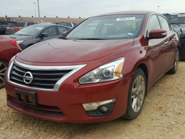 1N4AL3AP4FN878542 - 2015 NISSAN ALTIMA 2.5 MAROON photo 2