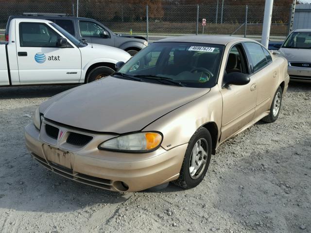 1G2NF52E64C253763 - 2004 PONTIAC GRAND AM S Qızıl foto 2