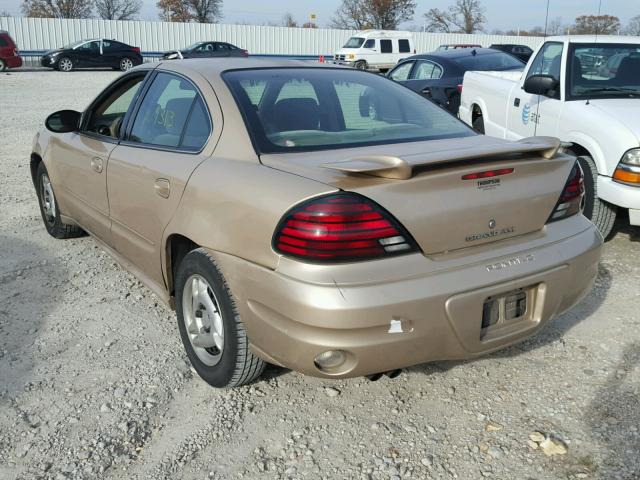 1G2NF52E64C253763 - 2004 PONTIAC GRAND AM S Qızıl foto 3