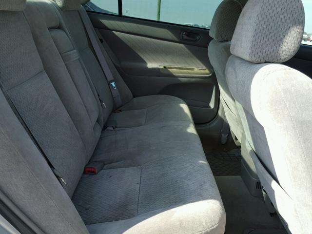 4T1BE32K43U182854 - 2003 TOYOTA CAMRY LE ვერცხლისფერი ფოტო 6