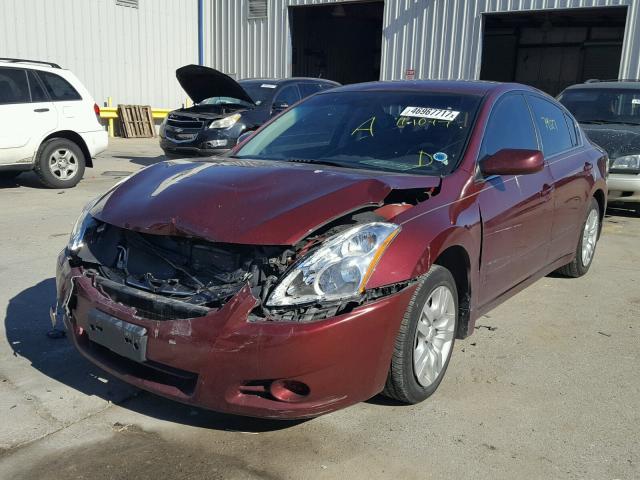 1N4AL2AP6BN505989 - 2011 NISSAN ALTIMA BAS MAROON photo 2