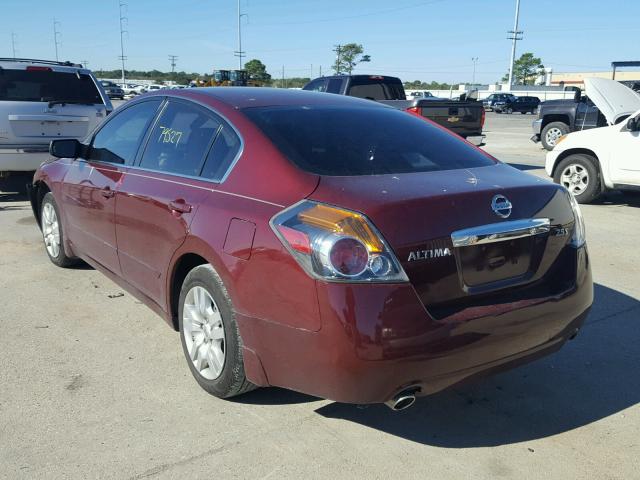 1N4AL2AP6BN505989 - 2011 NISSAN ALTIMA BAS MAROON photo 3