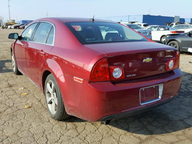 1G1ZJ57B08F192479 - 2008 CHEVROLET MALIBU 2LT BURGUNDY photo 3