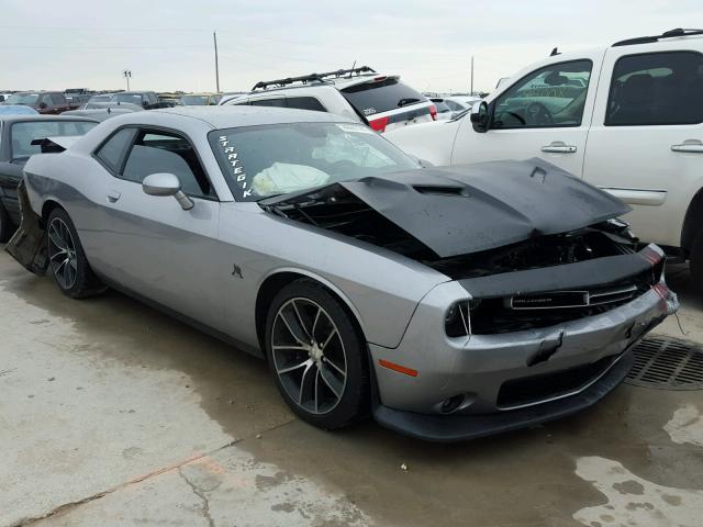 2C3CDZFJ1FH720390 - 2015 DODGE CHALLENGER SILVER photo 1