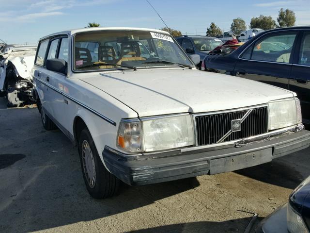 YV1AX8857K1815138 - 1989 VOLVO 245 DL WHITE photo 1