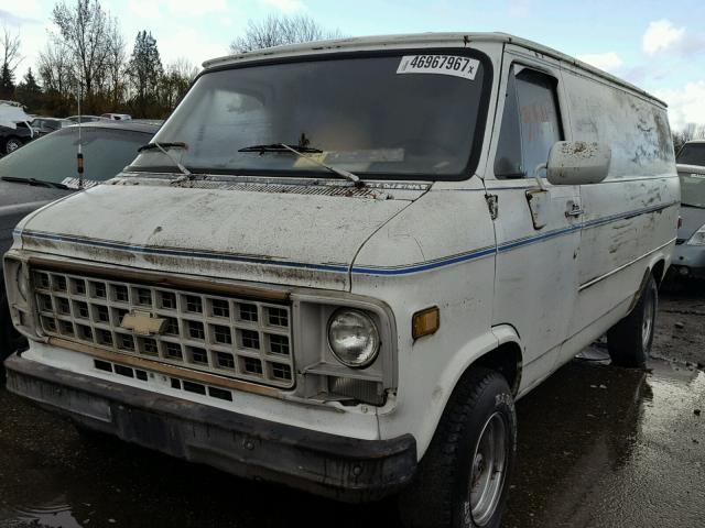 CGL25A0102510 - 1980 CHEVROLET VAN WHITE photo 2