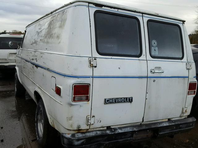 CGL25A0102510 - 1980 CHEVROLET VAN WHITE photo 3