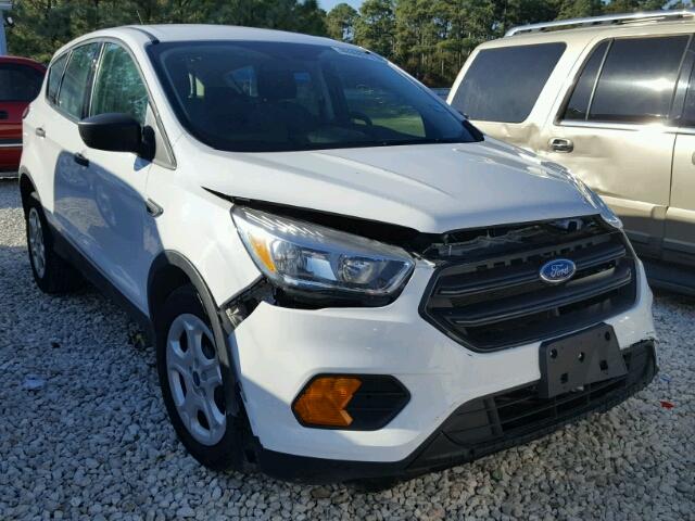 1FMCU0F73HUA27778 - 2017 FORD ESCAPE S WHITE photo 1