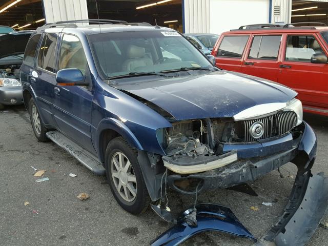 5GADS13S942444293 - 2004 BUICK RAINIER CX BLUE photo 1