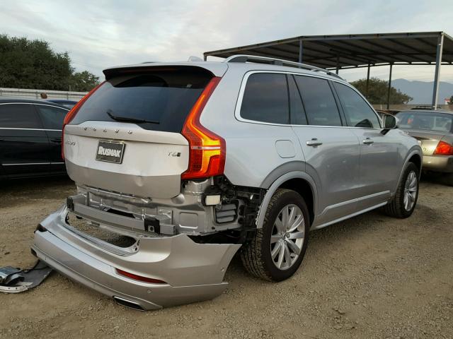 YV4A22PK7J1205972 - 2018 VOLVO XC90 T6 SILVER photo 4