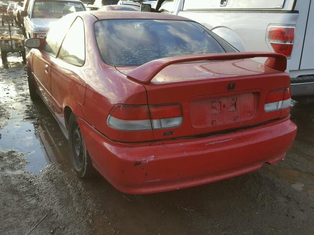 1HGEJ8243XL061595 - 1999 HONDA CIVIC EX RED photo 3