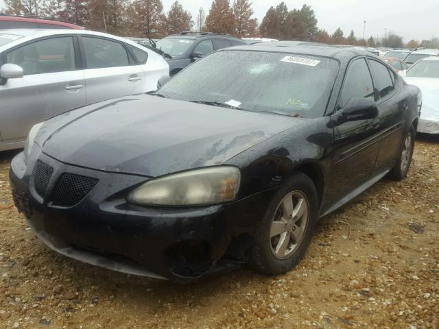 2G2WP552671149707 - 2007 PONTIAC GRAND PRIX BLACK photo 2