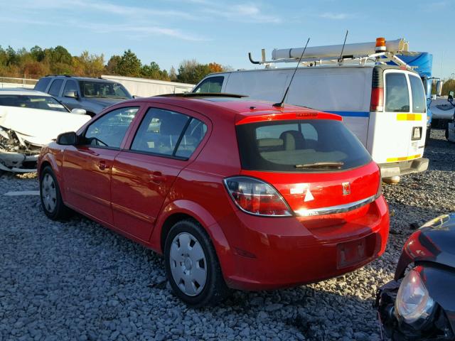 W08AR671685056088 - 2008 SATURN ASTRA XE RED photo 3