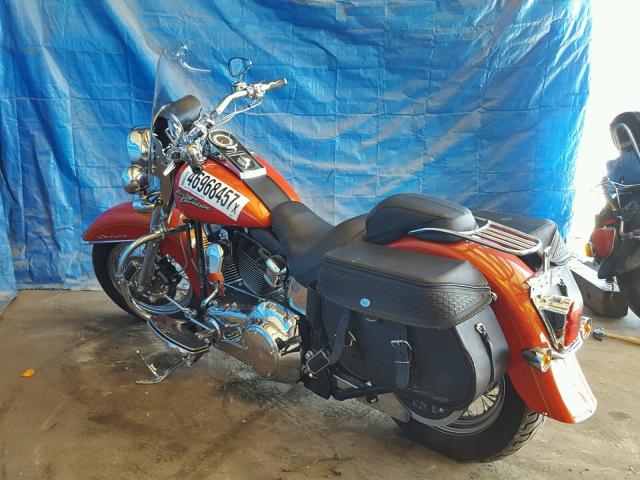 1HD1JD5188Y059982 - 2008 HARLEY-DAVIDSON FLSTN ORANGE photo 3