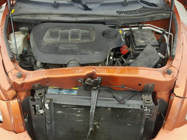 3GNDA23D86S610021 - 2006 CHEVROLET HHR LT ORANGE photo 7