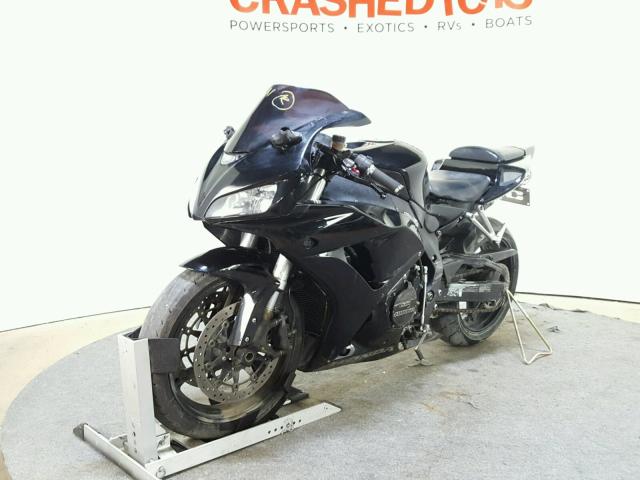 JH2SC57057M308276 - 2007 HONDA CBR1000 RR BLACK photo 4