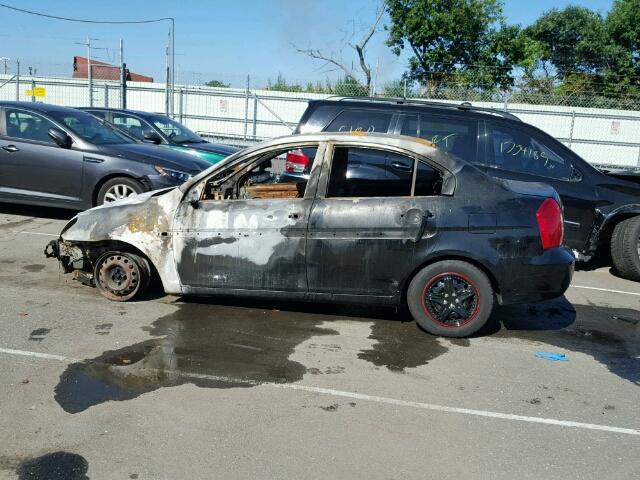 KMHCN46C17U160300 - 2007 HYUNDAI ACCENT GLS BURN photo 10