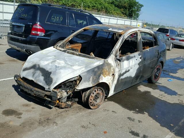 KMHCN46C17U160300 - 2007 HYUNDAI ACCENT GLS BURN photo 2