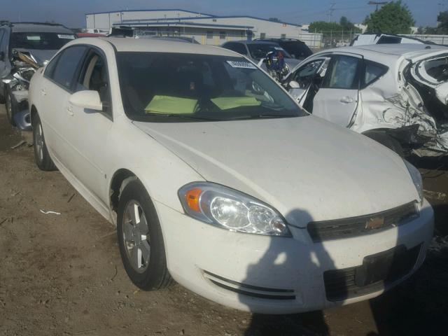 2G1WT57N291164232 - 2009 CHEVROLET IMPALA 1LT WHITE photo 1