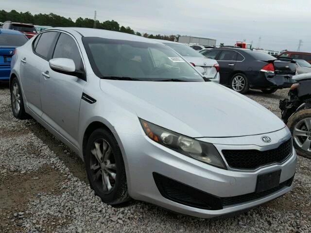 KNAGM4A79B5140945 - 2011 KIA OPTIMA LX SILVER photo 1