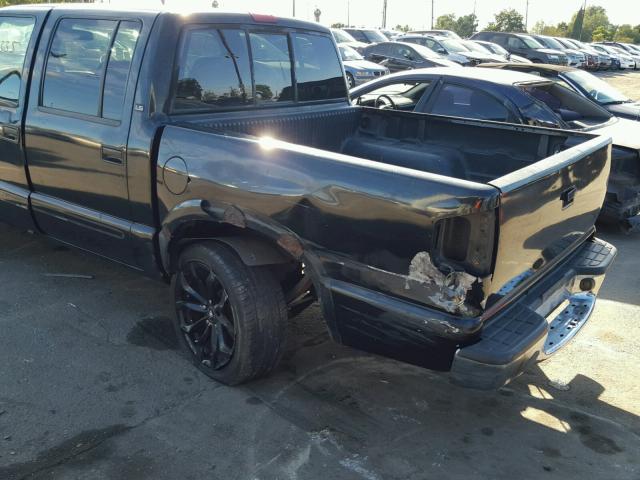 1GCDT13W12K112540 - 2002 CHEVROLET S TRUCK S1 BLACK photo 9