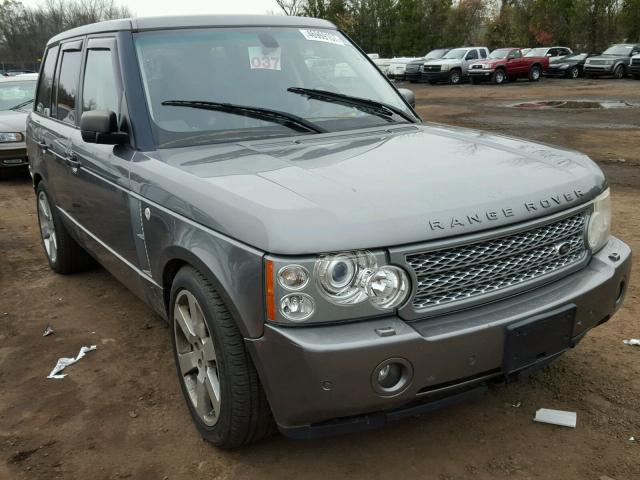 SALMF13488A271195 - 2008 LAND ROVER RANGE ROVE GRAY photo 1