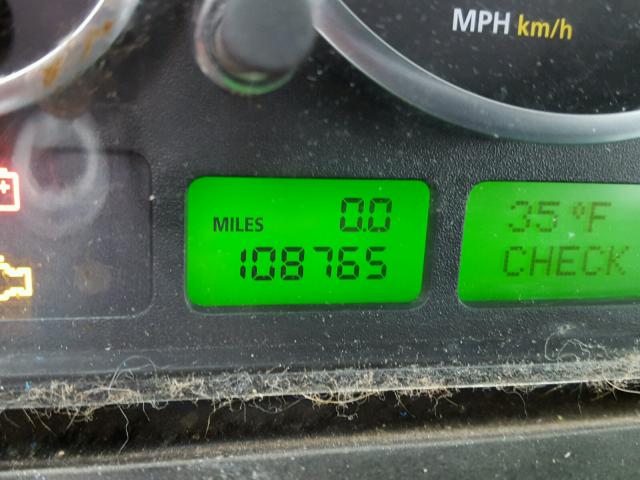 SALMF13488A271195 - 2008 LAND ROVER RANGE ROVE GRAY photo 8