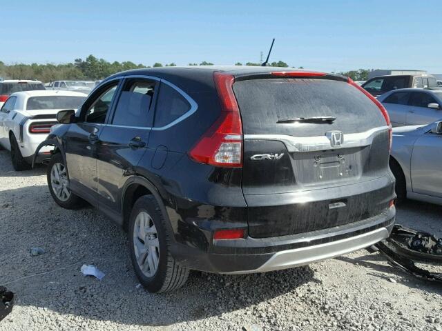 3CZRM3H56GG704216 - 2016 HONDA CR-V EX შავი ფოტო 3
