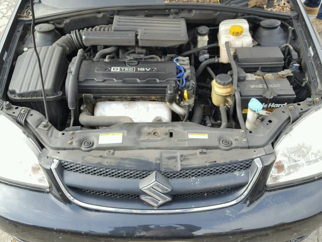 KL5JD56Z67K575672 - 2007 SUZUKI FORENZA BA BLACK photo 7