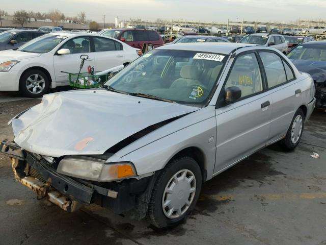 JA3AY26C71U015842 - 2001 MITSUBISHI MIRAGE ES SILVER photo 2