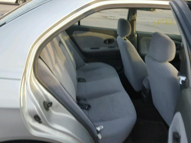 JA3AY26C71U015842 - 2001 MITSUBISHI MIRAGE ES SILVER photo 6