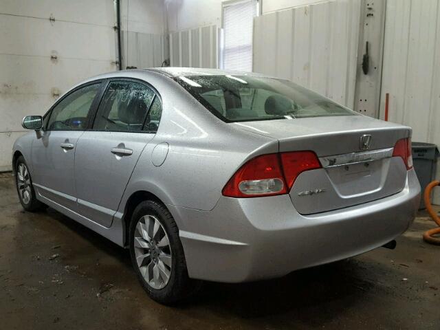 19XFA1F83AE058851 - 2010 HONDA CIVIC EX 银色 照片 3