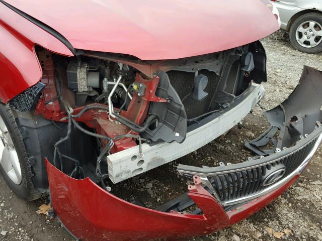 2T2BK1BA9BC114632 - 2011 LEXUS RX 350 RED photo 9