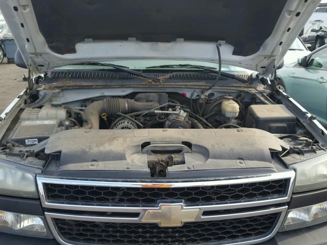 3GCEC14X56G252972 - 2006 CHEVROLET SILVERADO WHITE photo 7