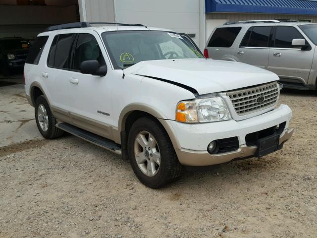 1FMDU74W55ZA15959 - 2005 FORD EXPLORER E WHITE photo 1