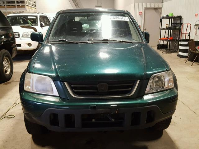 JHLRD1876YS023160 - 2000 HONDA CR-V SE GREEN photo 9