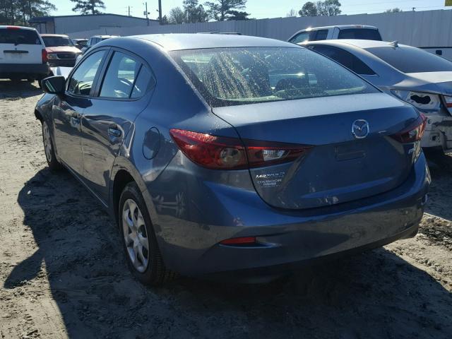 3MZBM1U73FM233819 - 2015 MAZDA 3 SPORT BLUE photo 3