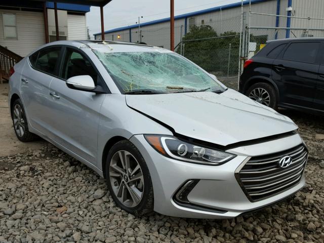 5NPD84LF8HH020366 - 2017 HYUNDAI ELANTRA SE SILVER photo 1