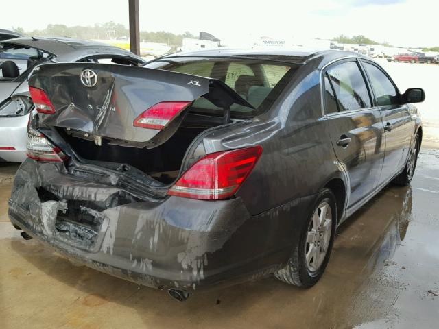 4T1BK36B08U260346 - 2008 TOYOTA AVALON XL GRAY photo 4