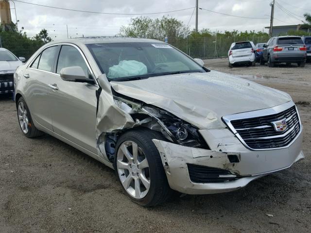 1G6AB5RA2G0134724 - 2016 CADILLAC ATS LUXURY BEIGE photo 1