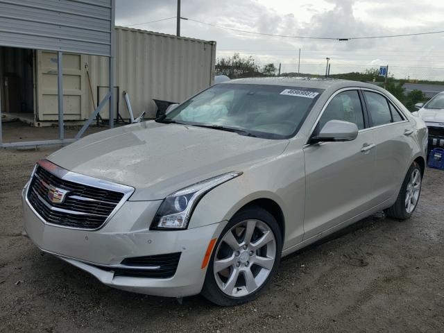 1G6AB5RA2G0134724 - 2016 CADILLAC ATS LUXURY BEIGE photo 2