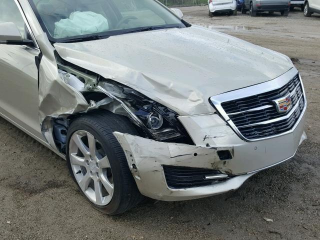 1G6AB5RA2G0134724 - 2016 CADILLAC ATS LUXURY BEIGE photo 9