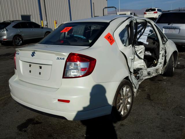 JS2YC417285100778 - 2008 SUZUKI SX4 TOURIN WHITE photo 4