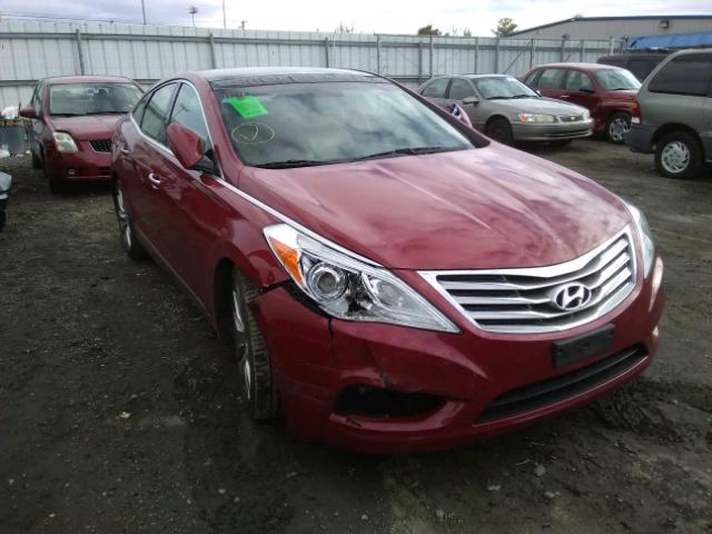 KMHFH4JG4CA167252 - 2012 HYUNDAI AZERA GLS RED photo 1