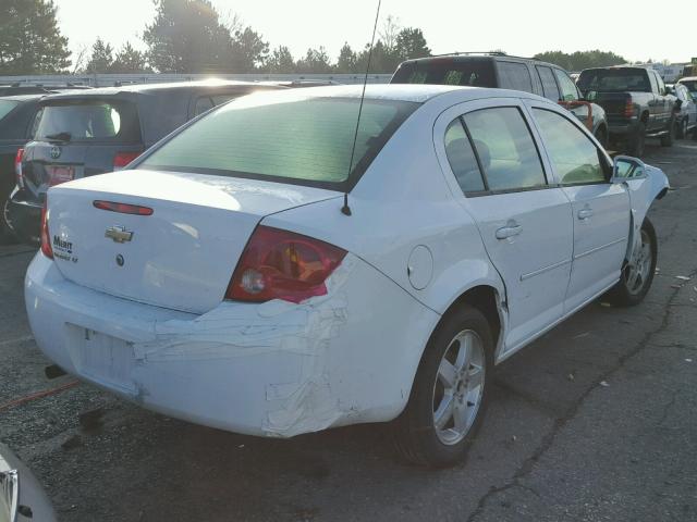 1G1AT58H897266009 - 2009 CHEVROLET COBALT LT WHITE photo 4