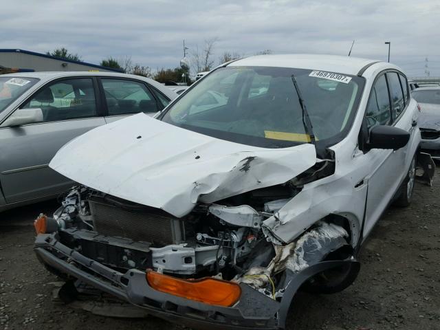 1FMCU0F71FUA92576 - 2015 FORD ESCAPE S WHITE photo 2