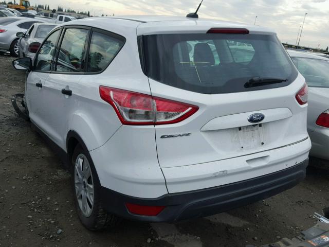 1FMCU0F71FUA92576 - 2015 FORD ESCAPE S WHITE photo 3